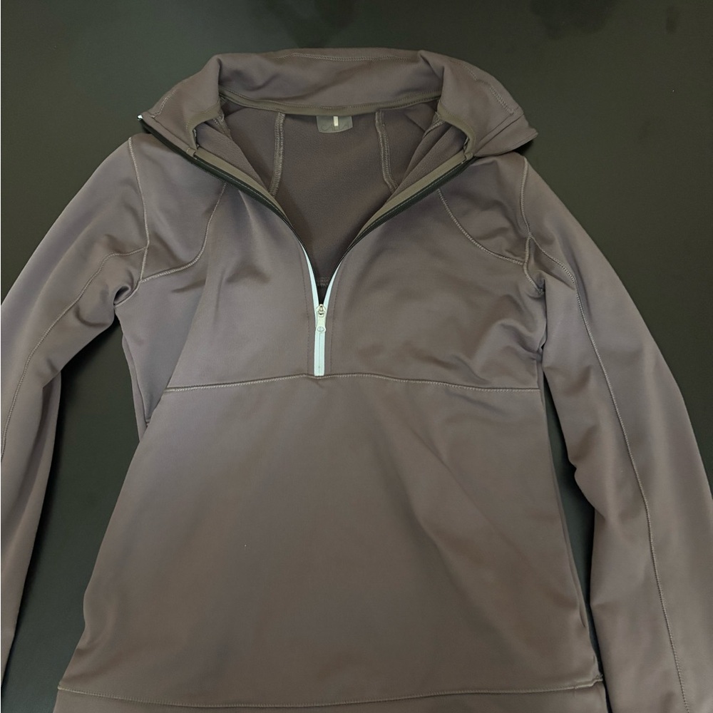 CALIA by Carrie Underwood Gray Pullover with Half-Zip